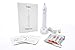 Brio Ollie SmartClean Electric Toothbrush for Adults,Travel Sonic Toothbrush with 3 Replacement Heads, Ultra Clean Rechargeable Toothbrush Portable One Charge for 6weeks 5 Modes 2mins Timer - White