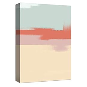 Canvas Wall Art Beautiful Abstract Painting Artwork for Home Prints Framed - 12x18 inches