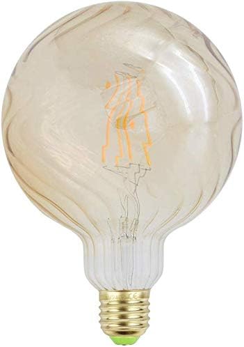 Bombillas decorativas Bombillas incandescentes G125 Patrón de vórtice