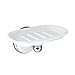 MODONA Porcelain Soap Dish - White Porcelain & Polished Chrome - Arora Series - 5 Year Warrantee