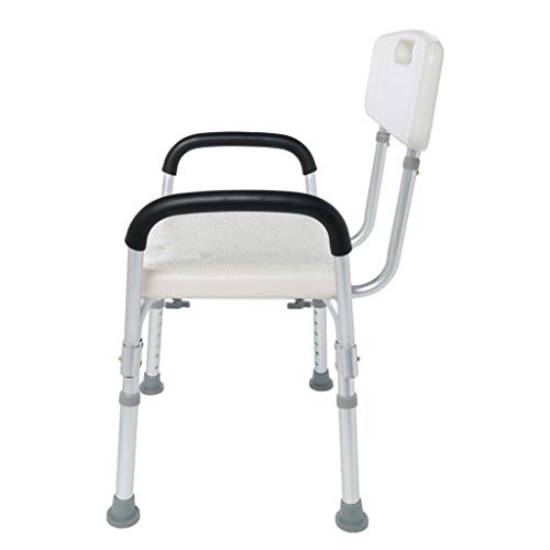 Orcbee_Medical Tool Assembly Spa Bathtub Adjustable Shower Chair for Elderly Handicap (D) - Thumbnail 4