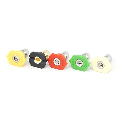 Simpson Cleaning 80157 Universal Pressure Washer Spray Nozzles, 3600 PSI, Set of 5