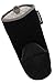Cuisinart Silicone Oven Mitts/Gloves - Heat Resistant up to 500 F, Handle Hot Oven/Cooking Items Safely - Soft Insulated Deep Pockets, Non-Slip Grip and Convenient Hanging Loop - Jet Black, 2pk