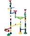 Marbulous Transparent In The Dark Marble Run - 105 Piece Set - 90 Building Pieces + 7 Standard Marbles + 8 Glow Marbles by Edushape