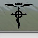Full Metal Alchemist Black Sticker Decal Car Window Wall Macbook Notebook Laptop Sticker Decal