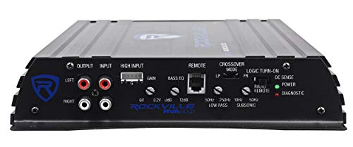 4 Rockville+RV8+2A+Subwoofer+Enclosure+Amplifier