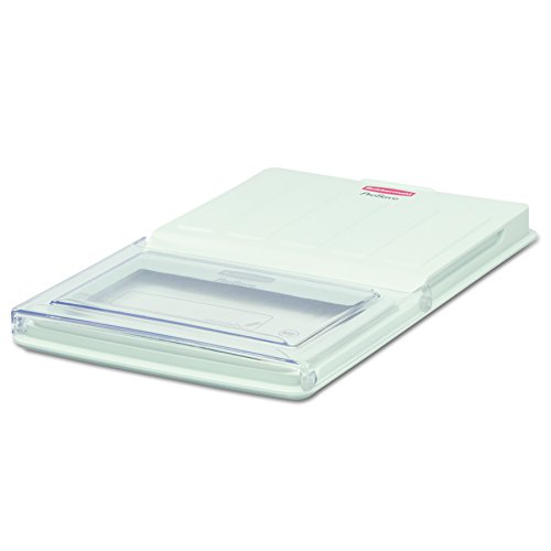Rubbermaid Commercial FG330500CLR Dual-Action Lid for ProSave Polycarbonate Food Boxes, 18- by 12-inch, Clear