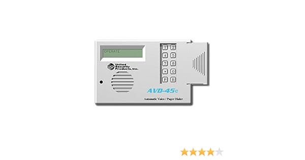 United Security Products AVD-45C 1 Channel Automatic Voice Dialer