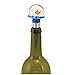 1 X FISH ART GLASS - Glass Fishbowl Wine Bottle Stopper - Great Gift for Wine Lovers! by TRUE