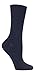 Gentle Grip - 6 Pairs of Ladies Diabetic Socks - 5-9 us (Blue)