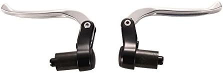 New Arrival Fixed Gear Road cycling brake lever handlebar TT Triathlon Bar end -Blue Screen LLC