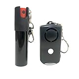 Personal Alarm and Pepper Spray Key Chain Bundle for Self Defense and Protection, Safeguard for Women, Men, and Children, Panic Button and Tear Gas, Safety from Rape and Muggers, Two Safety Devices