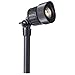 Sterno Home Paradise Low Voltage LED Micro Spot Light,Adjustable, Black