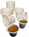 Sentir Cubano Mini disposable Cuban Style and espresso coffee cups 3/4 oz. Pack of 500