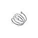 925 Sterling Silver Spiral Band Ring with High Polish Finish
