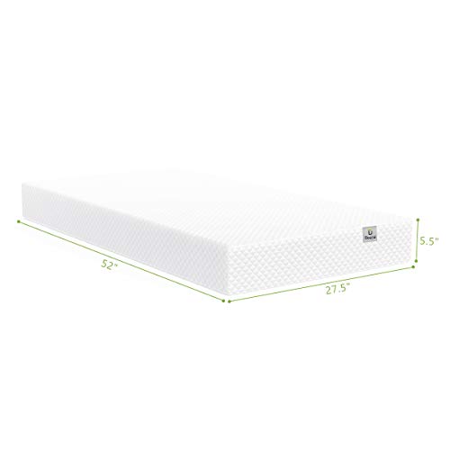 Dourxi Crib Mattress and Toddler Bed Mattress, Dual Sided Sleep System
