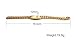 Free Engraving- Gold Plated Stainless Steel Non Allergenic Chain Medical Alert Identification Bracelets,7