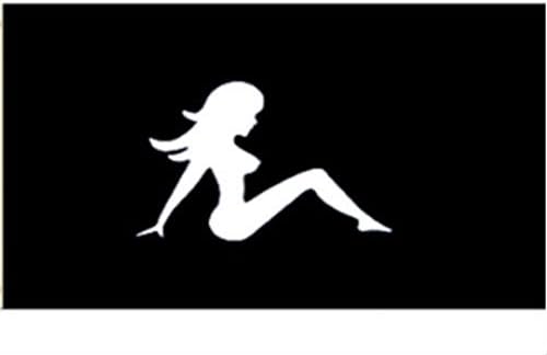 Ruffin Flag CompanyMudflap Girl Lady 12"x18" Sleeved Polyester Garden Flags