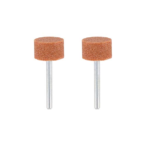 Dremel 8193 Korund-Schleifspitze - Zubehörsatz für Multifunktionswerkzeug mit 3 Schleifspitzen 15,9mm zum Schärfen, Glätten und Schleifen von Metall, Gussteile, SchweiÃverbindungen, Nieten und Rost