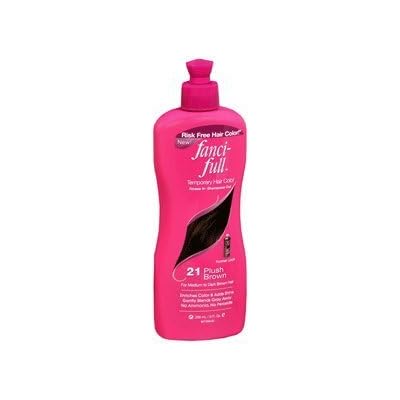 Fanci-Full Temporary Hair Color - 21 Plush Brown: 9 Oz by Fanci-Full