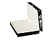 Lineco 9x12 Black Clamshell Archival Folio Storage Box, Acid-Free with Metal Edge. Preserves Photos Longevity, Organize Documents, Crafts. (Pack of 2)