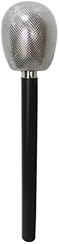 Forum Novelties Awesome 80's Fashion Party Glitter Microphone Costume Accessory