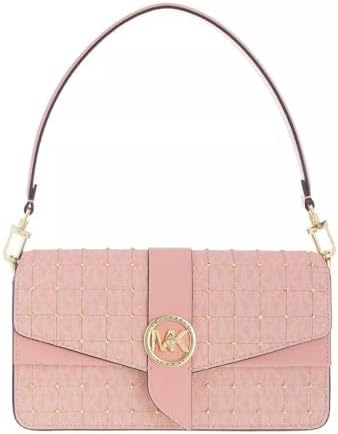 Michael Kors Women's Greenwich Small Color-Block Logo And Saffiano