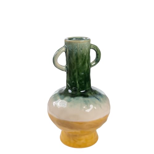 FLORERO CERAMICA ASAS MULTICOLOR