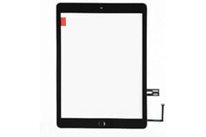 MUSTPOINT Touch Screen Digitizer + Home Button Replacement for iPad 6 (2018) A1893 A1954 (Black)