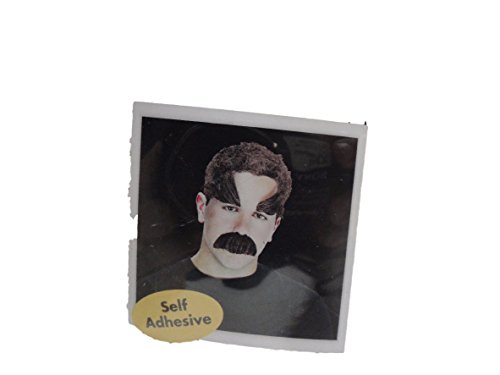 Bushy Eyebrows and Mustache to Accent Your Halloween (Or Other) Costume