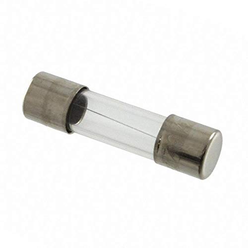 2A 32V AC 32V DC Fuse Cartridge, Glass Holder 8AG, 1/4" x 1" 0AGX002.V