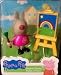 Peppa Pig 95770 Figures Pack Elena Donkey on The Easel