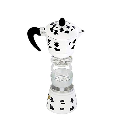 DYB Espressokocher Moka Pot Home Kochplatten Moka Kaffeemaschine Kaffee Pot Office Make Kaffee Appliance Aluminium (Size… – Bild 5