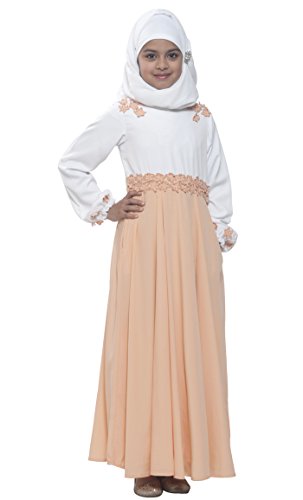 White Crepe Abayas and Jilbabs