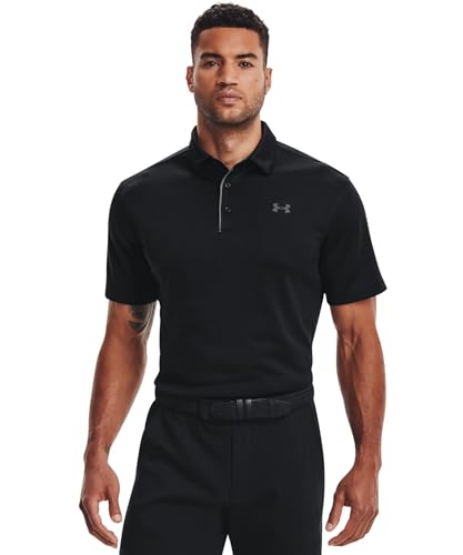 [Under Armour] トレーニング ポロ UAテック ポロ 1290140(001) ブラック グラファイト メンズ 3XL