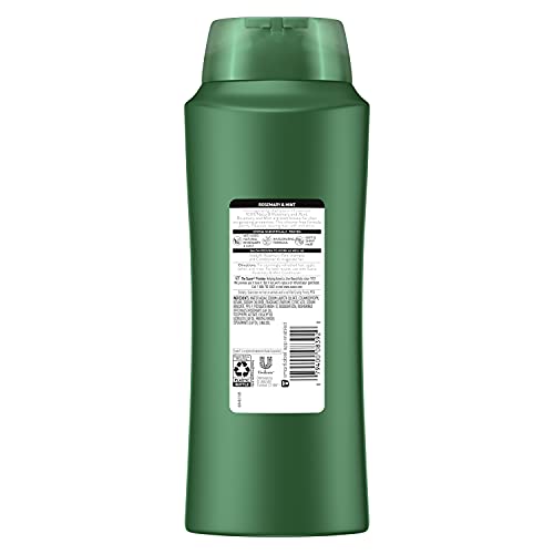 SUAVE PROFESSIONALS INVIGORATING SHAMPOO FOR DRY AND DAMAGED HAIR ROSEMARY AND MINT PARABEN FREE AND DYE FREE HAIR 28 OZ
