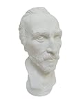 Torino Mini Van Gogh Head Plaster Cast Mannequin, Great for Artists, Artistic Piece, Color: White, Size: 3