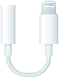 Darrent Lightning to 3.5 mm Audio Headphone Jack Adapter, High Digital Fidelity 8 Pin, Female Aux Jack Converter for iPhone 7/7Plus/6, 2 Piece