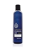 Styling Gel for Mens Hair Styling - Strong Hold - 100% Money Back Guarantee - Krieger + Söhne Man Series - Styling for All Hair Types - Non Flaking, Non Greasy - Exploit Your Style