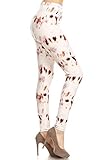 R905-OS Butterscotch Print Fashion Leggings