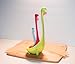 Ingeniuso Loch Ness Ladle Dinosaur Spoon 3 Piece Set | Dino Handle Scoop | Long Neck Monster Strainer Colander | Baby Tea Ball Infuser | Spoons Shaped like Lochness Dinosaurs | Adorable Gift Set 