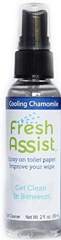 Fresh Assist Best Flushable Wipe Alternative for Septic Systems (Cooling Chamomile)