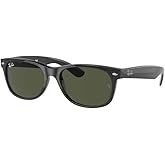 Ray-Ban RB2132 NEW WAYFARER 55MM Square Sunglasses For Men For Women +BUNDLE with ACCESSORY EYEWEAR KIT