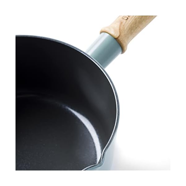 GreenPan-Mayflower-Ceramic-Non-Stick-Cookware-Set-13-Pieces-Sky-Blue GreenPan Mayflower Healthy Ceramic Non-Stick 13-Piece Cookware Pots and Pans Set, Vintage Wood Handle, PFAS-Free…