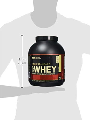 [- Optimum Nutrition Gold Standard Whey Eiweißpulver (mit Glutamin und Aminosäuren, Prot