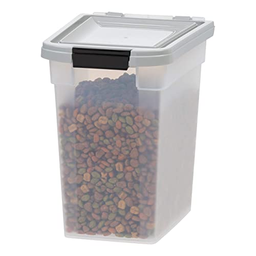 IRIS USA 10 Lbs Qt WeatherPro Airtight Pet Food Storage
