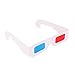 Monrocco 50 Pairs 3D Glasses Red Cyan White Cardboard Frame Cardboard Glasses Framesthumb 2