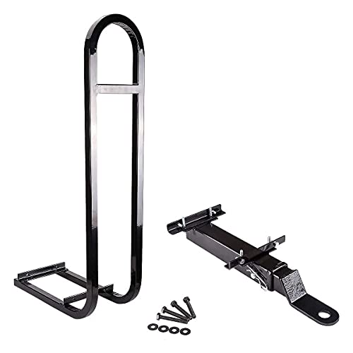 10L0L Universal Golf Cart Rear Grab Bar and Trailer Hook with Receiver