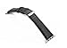 iStrap Alligator Grain Calf Leather Band for Apple Watch 44mm 40mm Series 6 5 4 3 2 1 Sport Edition - Black Brown Replacement Strap with Steel Buckle for iWatch 38mm 42mm
