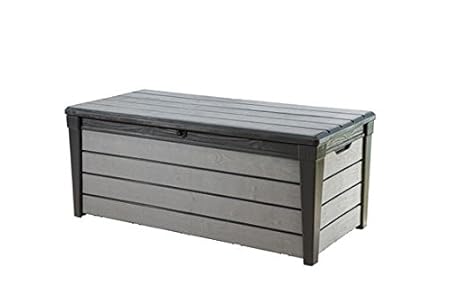 Keter Auflagen- und Universal Brushwood Box, 455 L, taupe / beige